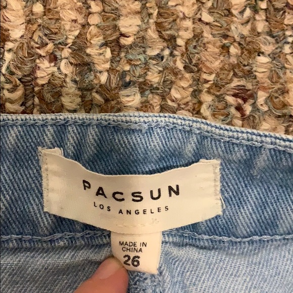 Pacsun denim two tone mini skirt - Picture 4 of 7